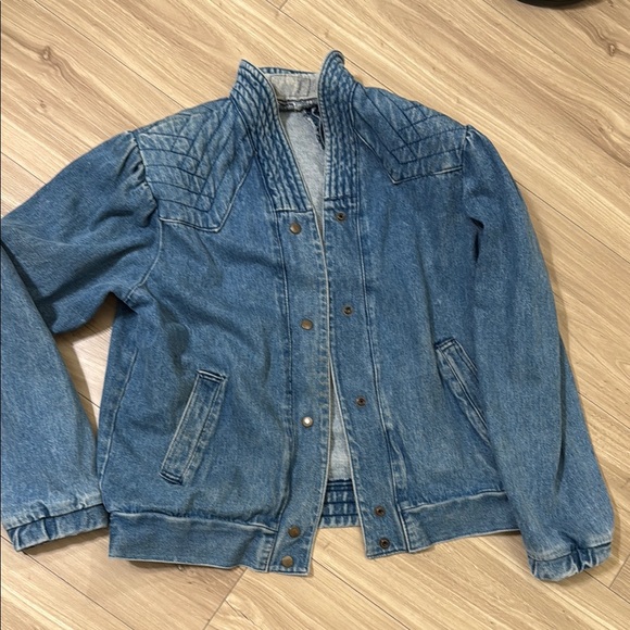 Vintage The Jack Set Denim Jacket Size L color Blue - Picture 2 of 9